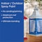 Short Cuts Krylon Fusion All-In-One Gloss Patriotic Blue Paint+Primer Spray Paint 12 oz K02716007 - alternate 8